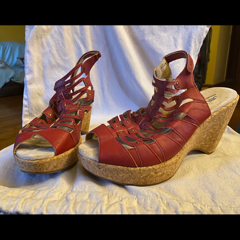 JBU by Jambu Red Espadrilles. Size 10